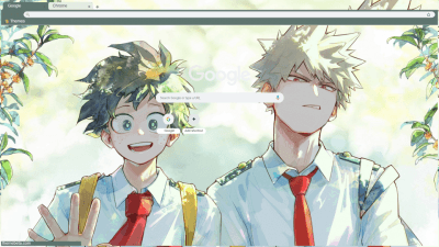 Deku and Kacchan by @unou_mha