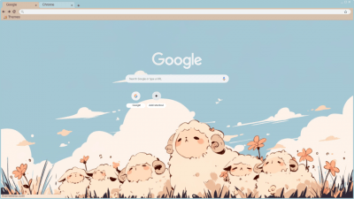 Cute Sheep ? #フリーヘッダー #ヒツジ by @musitsune