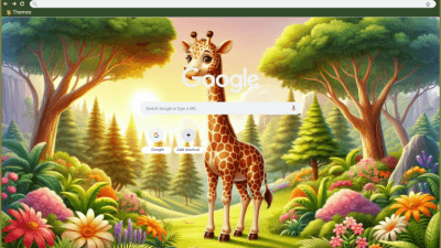 Giraffe_Forest_Green