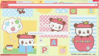 pandapple theme <3