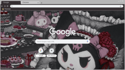 Kuromi and My Melody Sanrio