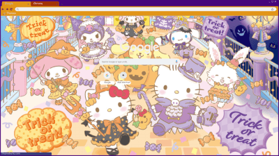 Sanrio Halloween Theme