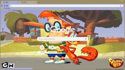 Squirrel Boy Chrome Theme 