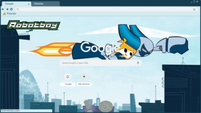 Robotboy Google Chrome Theme