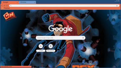 Generator Rex Chrome Theme