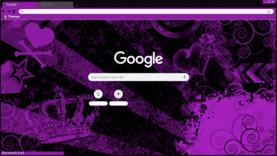 Emo Theme Purple