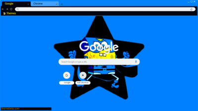 Superhero SpongeBob Chrome Theme