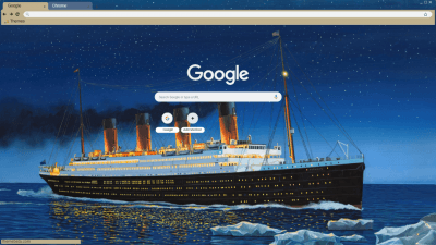 Titanic In Digital Art