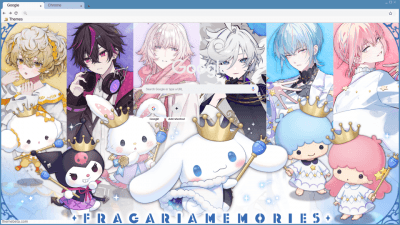 Fragaria Memories - BLUE BOUQUET V2