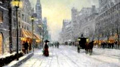 Old New York In Winter