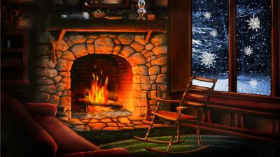 Cozy Fireplace