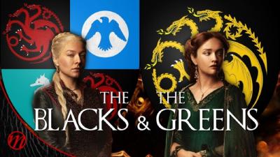 House of the Dragon s2 Blacks vs Greens screensaver