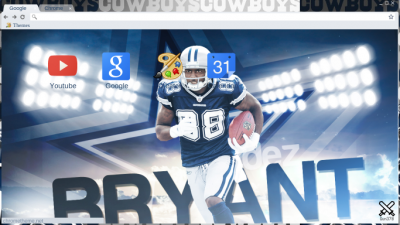 Dallas Cowboys Google Chrome Theme