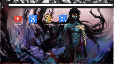 Ichigo y Ulquiorra Vasto Lorde Chrome Theme - ThemeBeta