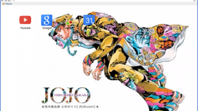 Jojo's Bizarre Adventure Menacing Chrome Theme - ThemeBeta