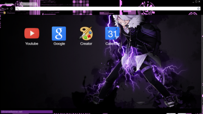 Gakusen Toshi Asterisk Characters Chrome Theme - ThemeBeta