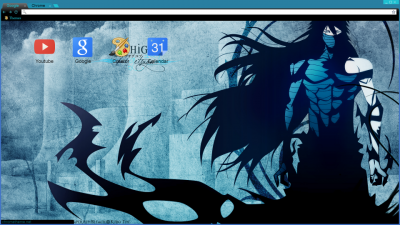 Ichigo y Ulquiorra Vasto Lorde Chrome Theme - ThemeBeta