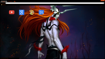 Ichigo y Ulquiorra Vasto Lorde Chrome Theme - ThemeBeta