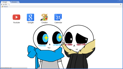 Undertale AUs Chrome Theme - ThemeBeta