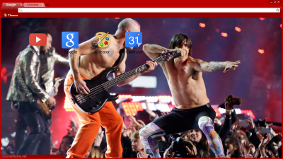 red hot chili peppers Chrome Themes - ThemeBeta