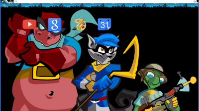 Sly Cooper Chrome Themes - ThemeBeta