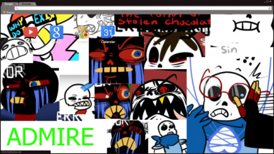 Undertale AUs Chrome Theme - ThemeBeta