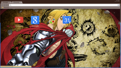 Fullmetal Alchemist Brotherhood: characters Chrome Theme - ThemeBeta