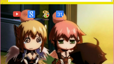 Kore wa Zombie Desu ka? x Sora no Otoshimono Chrome Theme - ThemeBeta