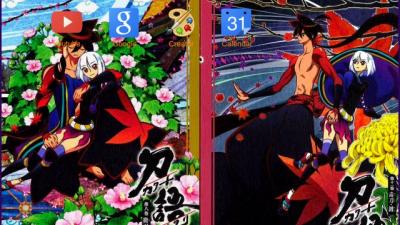 katanagatari yasuri shichika togame chrome themes themebeta yasuri shichika togame chrome themes