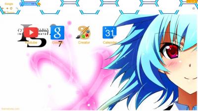 Kore wa Zombie Desu ka? x Sora no Otoshimono Chrome Theme - ThemeBeta