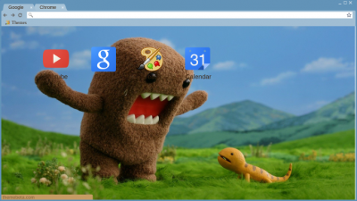 Domo-Kun Google Chrome Theme by MyDeathTHEKid on DeviantArt