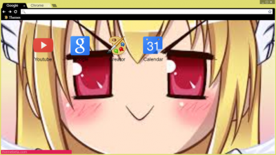 Kore wa Zombie Desu ka? x Sora no Otoshimono Chrome Theme - ThemeBeta