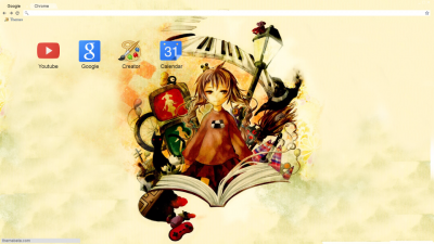 Five Nights at Freddy's - The Puppet- Marrionette Anime Chrome Theme -  ThemeBeta