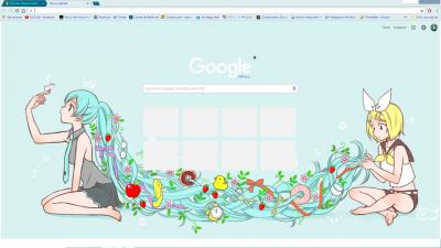 Vocaloid Chrome Themes Themebeta