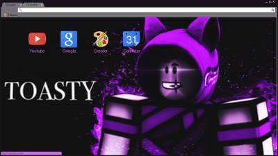 Roblox Gamer Google Chrome Theme