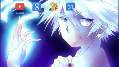 Godspeed Killua Zoldyck Chrome Themes Themebeta