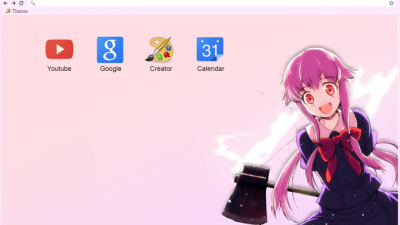 Characters - Mirai Nikki Chrome Theme - ThemeBeta