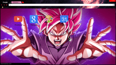 Dragon ball vaporwave Chrome Theme - ThemeBeta