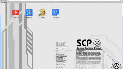 SCiPNET, creating website, SCP Foundation creation