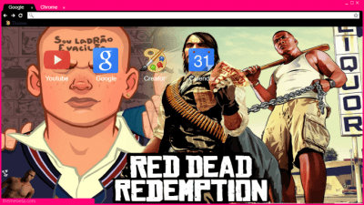 Red Dead Redemption - rd2 - jogos - games - xbox one - playstation 4 - ps4  Chrome Themes - ThemeBeta