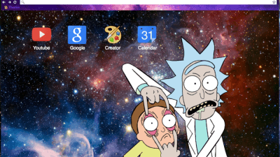 Rick And Morty Chrome Themes Themebeta