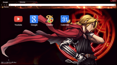 Fullmetal Alchemist Brotherhood: characters Chrome Theme - ThemeBeta