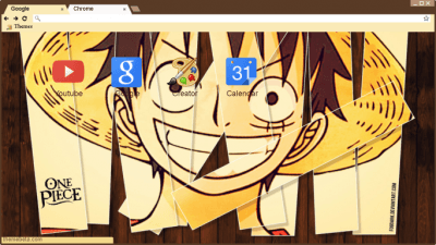 Luffy Chrome Themes - ThemeBeta