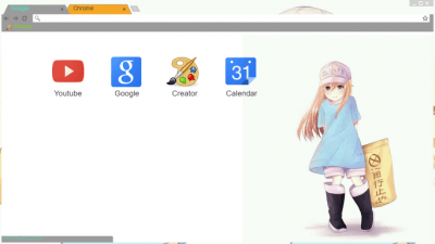 hataraku saibou (plaquetas) Chrome Theme - ThemeBeta