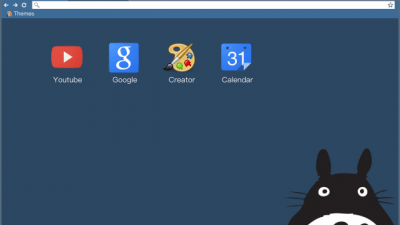 Totoro Chrome Themes Themebeta