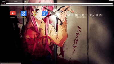 Characters - Mirai Nikki Chrome Theme - ThemeBeta