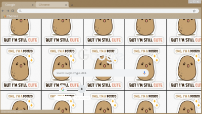 potato chrome themes themebeta potato chrome themes themebeta