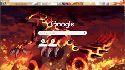 Mega Rayquaza Wallpaper Chrome Theme - ThemeBeta