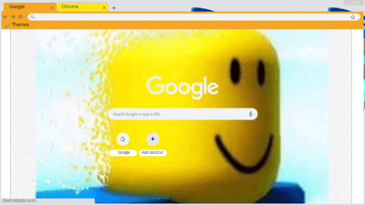 Oof Chrome Themes Themebeta - oof roblox roblox oof yellow big head head big chrome