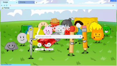 BFDI Chrome Themes - ThemeBeta